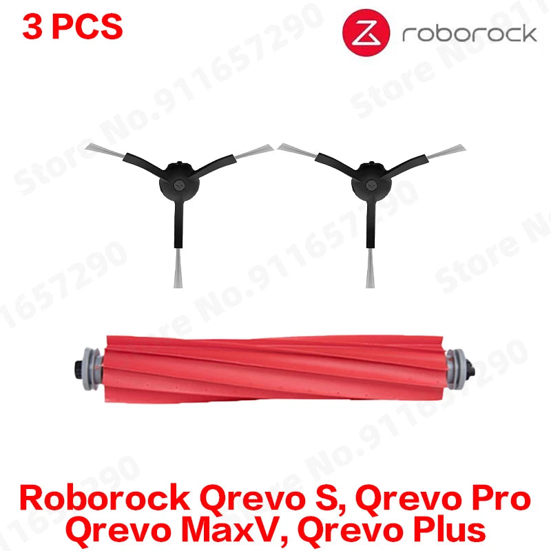 Roborock Qrevo S Qrevo Pro Qrevo MaxV Qrevo Plus Vacuum Parts Main Roller Side Brush Filter Mop Pad Cloth Dust Bag