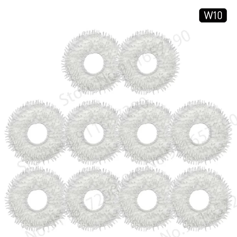 New For Dreame Bot W10 / W10 Pro Mop Pad Spare Parts Robot Vacuum Cleaner Mop Cloths Mop Stents Replacement Accessories