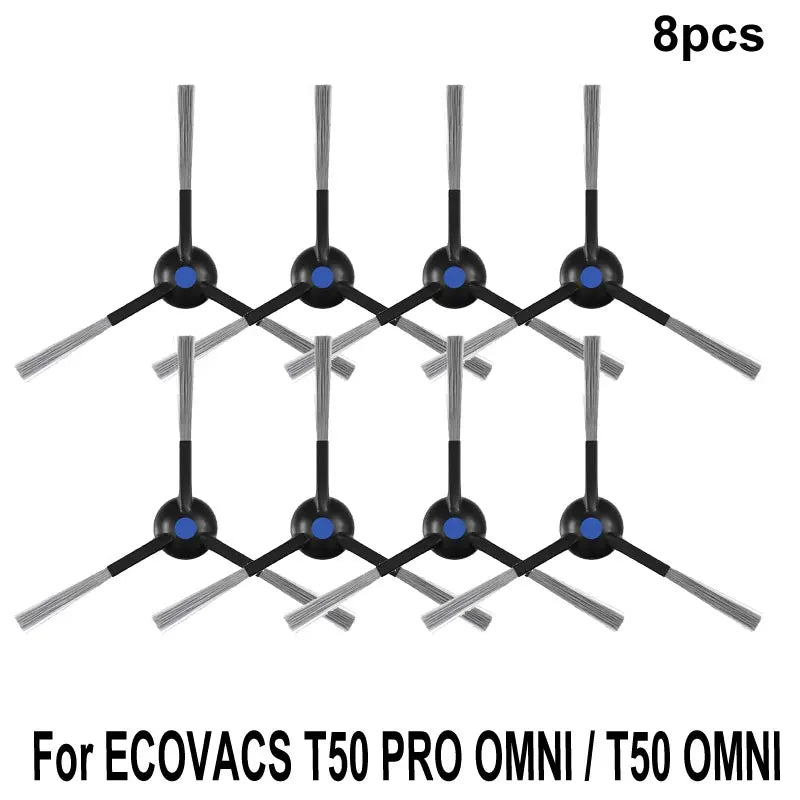 ECOVACS T50 PRO OMNI / T50 OMNI Accessories Main Side Brushes Mop Cloths HEPA Filters Dust Bags Robot Vacuum Spare Parts