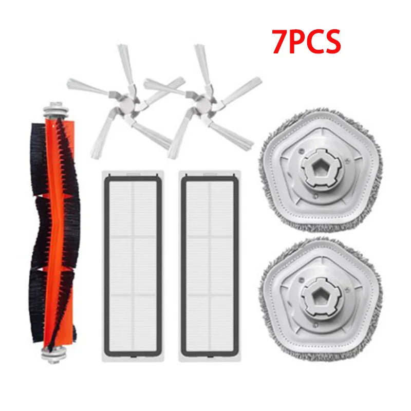 For Dreame Bot W10 / W10 Pro Accessories Robot Vacuum Cleaner HEPA Filter Main Side Brush Mop Cloth Pad Replacement Parts