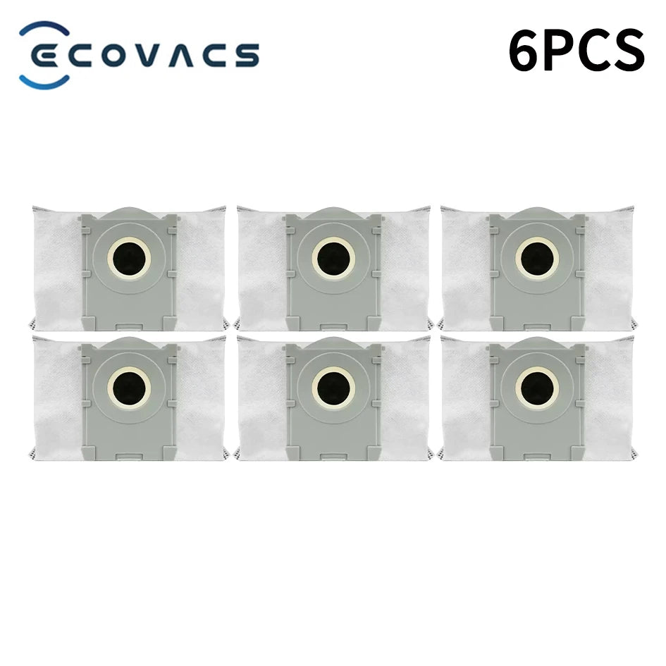 ECOVACS T80 PRO OMNI / T80 OMNI Robot Vacuum Spare Parts Main Side Brushes Mop Cloths HEPA Filters Dust Bags Accessories