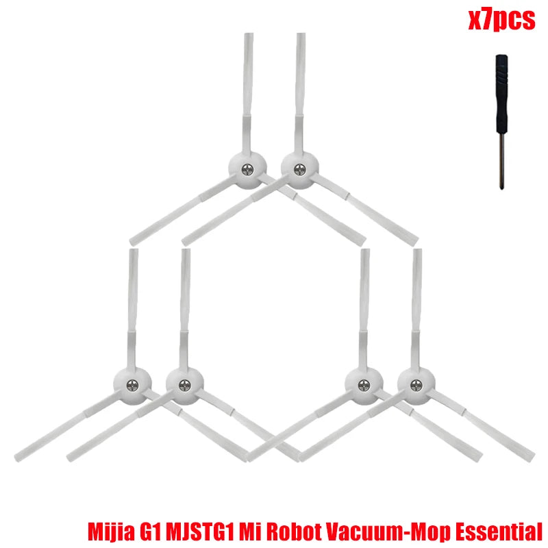 For Xiaomi Mijia G1 MJSTG1 Mi Robot Vacuum Mop Essential Vacuum Cleaner Side / Main Brush Cover Hepa Filter Mop Cloth Parts