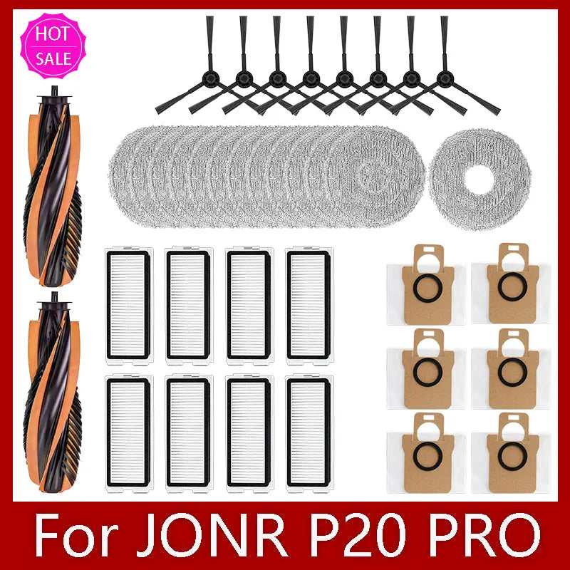 For JONR P20 PRO / T5 Pro Robot Vacuum Cleaner Accessories M