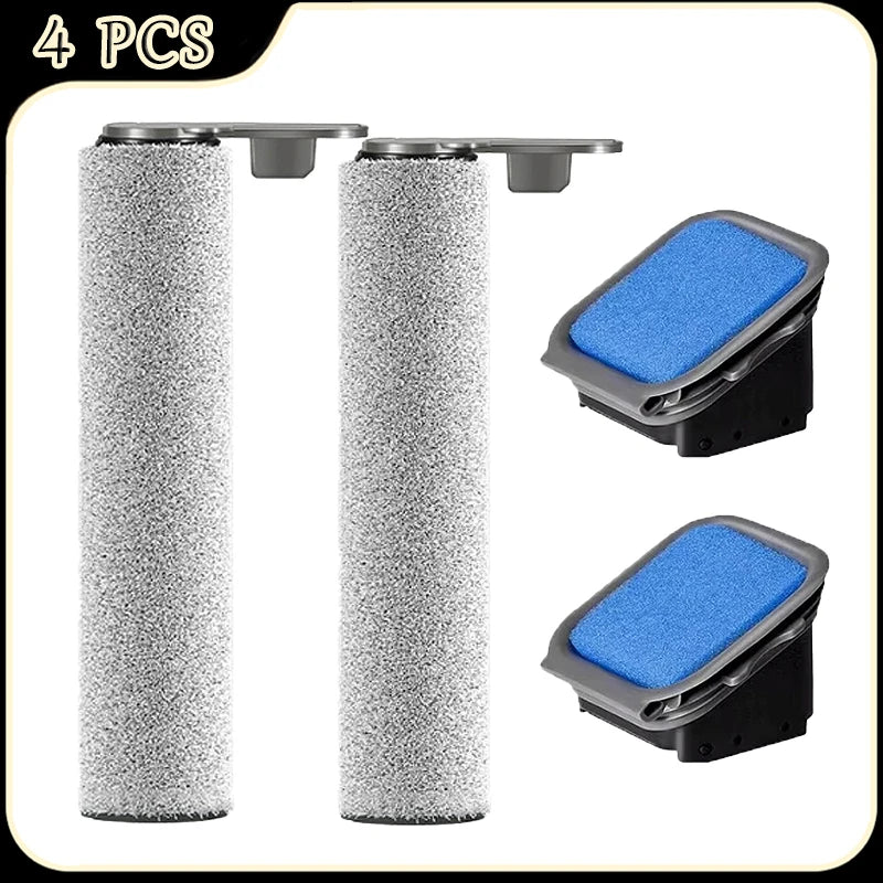For JONR ED12 Pro Robot Vacuum Cleaner Accessories Main Roller Brush Filter Sponge Replacement Parts