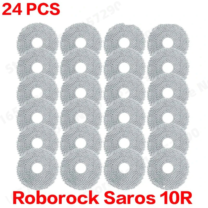 Roborock Saros 10R Spare Parts Main Side Brush HEPA Filter Mop Cloth Dust Bag Accessories Robot Vacuums Kit