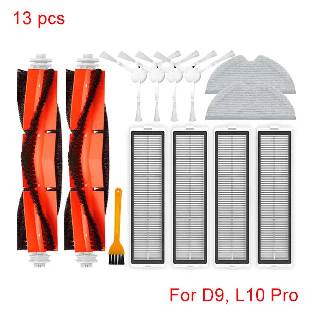 For Xiaomi Dreame D9 Dreame Bot L10 Pro Trouver Robot LDS Vacuum Finder Spare Parts Accessories Main Side Brush Mop Hepa Filter