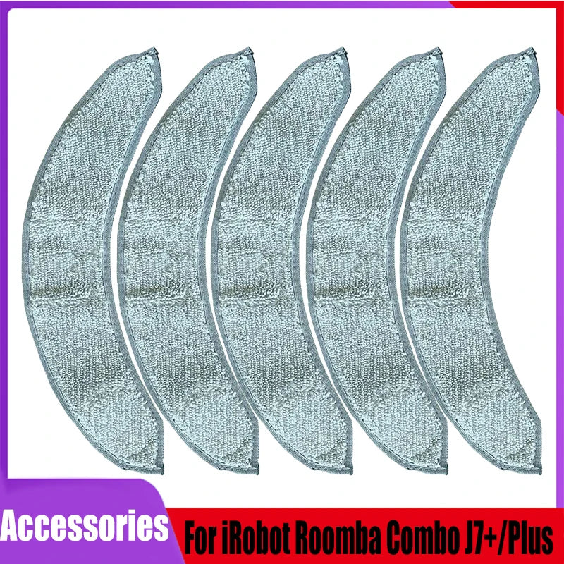 Replacement Washable Mop Reusable Wet Mopping Pads for IRobo