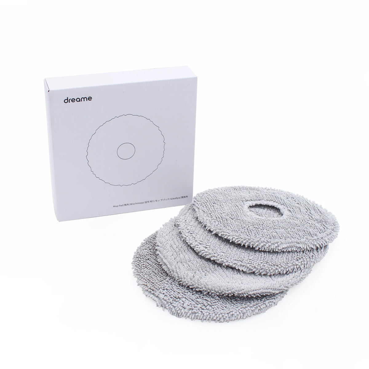 Original Dreame Mop Pad for L10s Ultra / L10 Ultra/L20 Ultra/L10s Pro Ultra/L10s Plus/X40 Ultra/X30 Ultra/L40 Ultra(4-Pack)