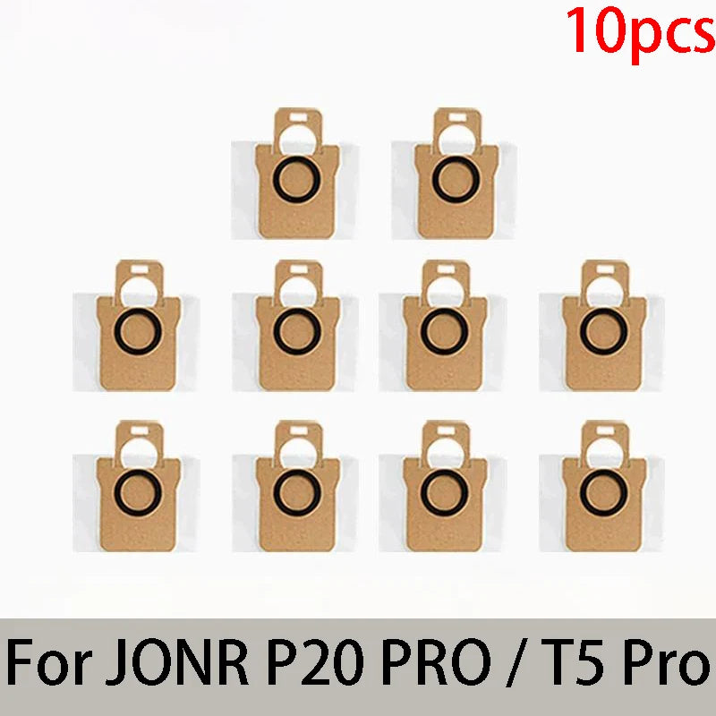 For JONR P20 PRO / T5 Pro Robot Vacuum Cleaner Accessories Main Side Brush Hepa Filter Mop Cloth Dust Bag Replacement
