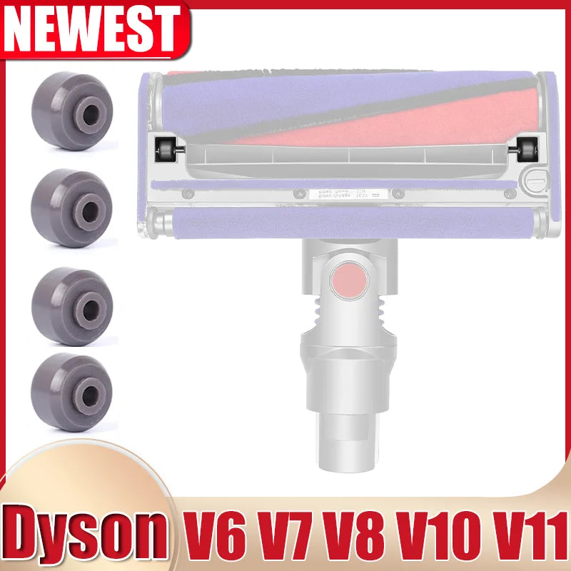 Soleplate Wheel Replacement for Dyson Vacuum Cleaner V6 V7 V