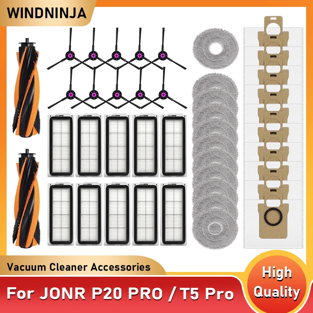 Replacement Accessories Kit For JONR P20 PRO / T5 Pro Robot 