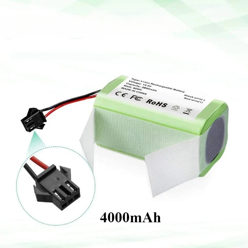 2600mAh/4000mAh Robot Vacuum Cleaner Battery for Conga Excellence 990 Ecovacs Deebot N79S N79 DN622 Eufy Robovac 11S 12 35C X500
