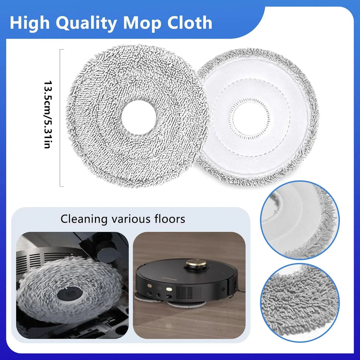 Dreame X40 Ultra / X40 Pro Robot Vacuum Cleaner Accessories 