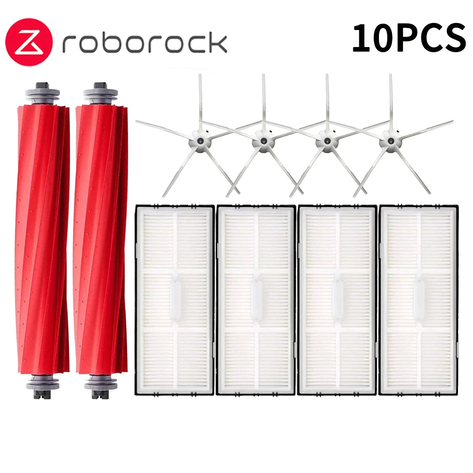 Roborock S7 S70 S7Max T7S Plus Robot Vacuum Cleaner Accessories Main Brush Cover HEPA Filter Mop Pad Spare Parts