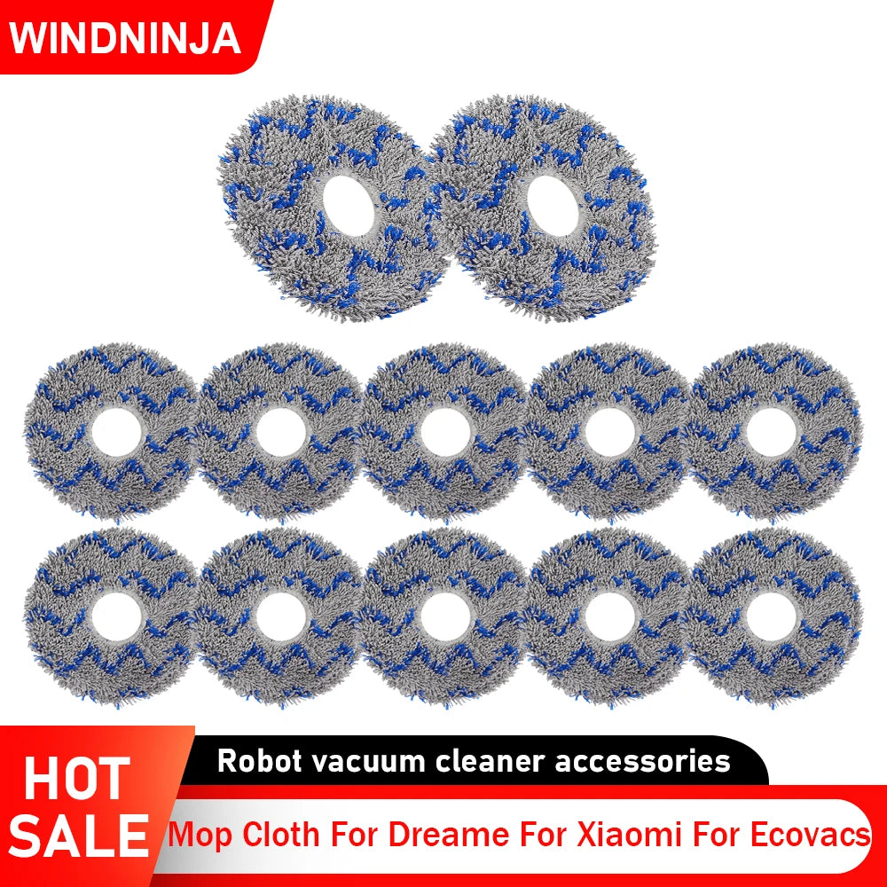 Mop Cloth For Xiaomi X10+ X20 Max For Dreame L20 Ultra L30 U