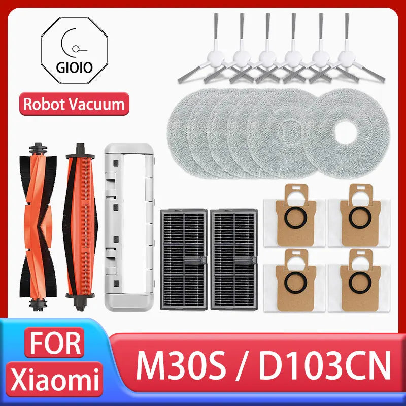 For Xiaomi Mijia M30S D103CN Robot Vacuum Cleaner Accessorie