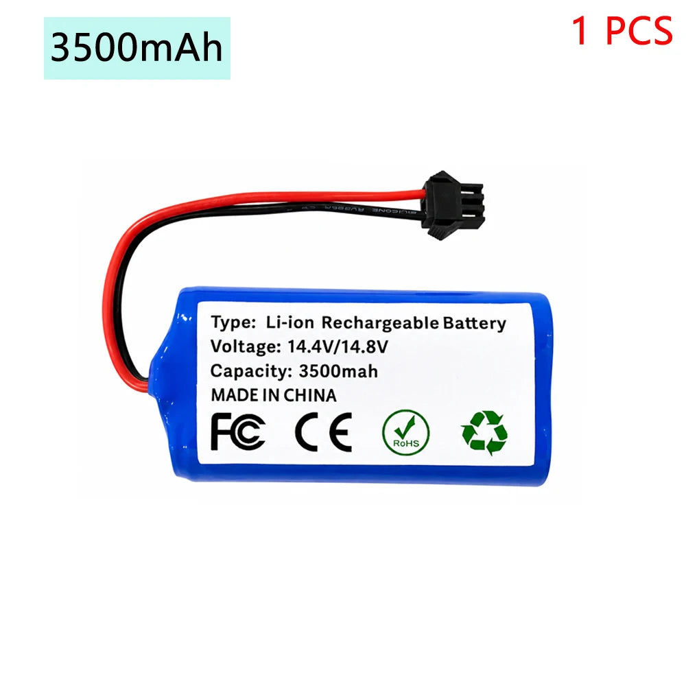 14.4V 2600mAh Li-ion Replacement Battery for Robot Vacuum Deebot N79 N79S DN622 RoboVac 11 11S Tesvor X500 Conga 990 1090