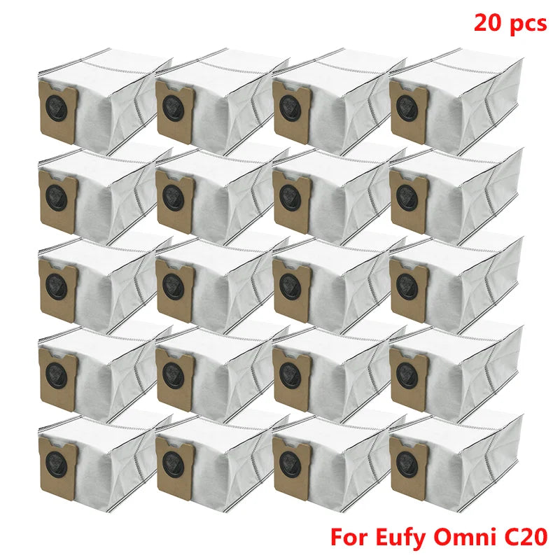 Fit For Eufy Omni C20 Robot Spare Vacuum Cleaner Accessories Main Side Brush Filter Mop Cloth Dust Bag Replacement Spare Parts