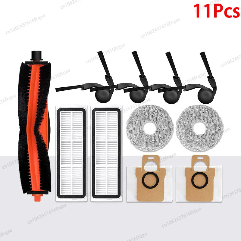 For Xiaomi H50 PRO / OV42GL Robot Vacuum Cleaner Accessories Main Side Brush Mop Cloth HEPA Filter Dust Bag Spare Parts
