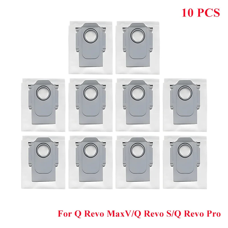 Accessories For Roborock Q Revo MaxV/Q Revo S/Q Revo Pro Vacuum Cleaner Part Main Brush Mop Cloth Dust Bag Mopping Cloth Pad