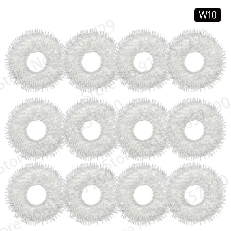 New For Dreame Bot W10 / W10 Pro Mop Pad Spare Parts Robot Vacuum Cleaner Mop Cloths Mop Stents Replacement Accessories