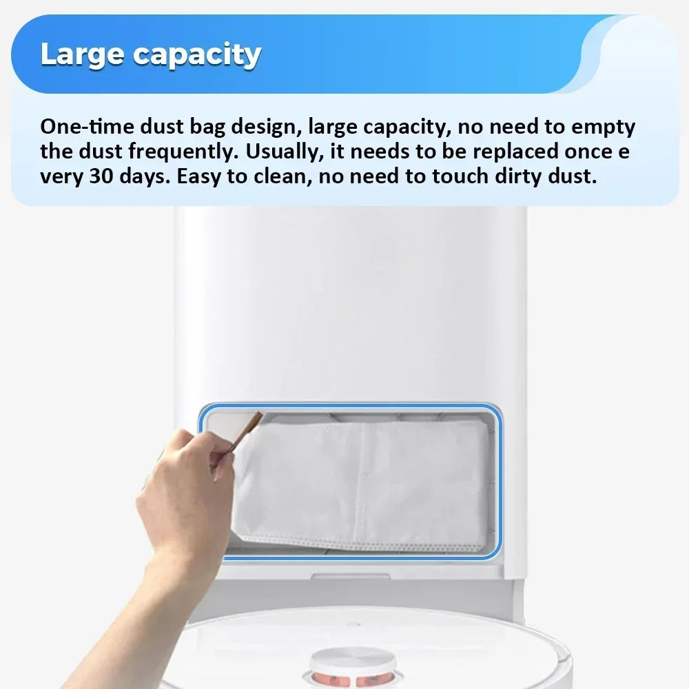 Dust Bag Mop Pads Kit for Xiaomi X20+/X20 Plus/X20 Max/X10+/