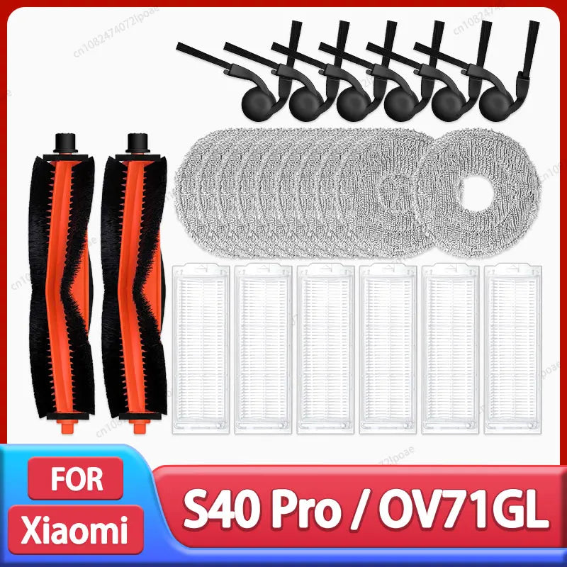 For Xiaomi S40 Pro / OV71GL Robot Vacuum Cleaner Parts Acces