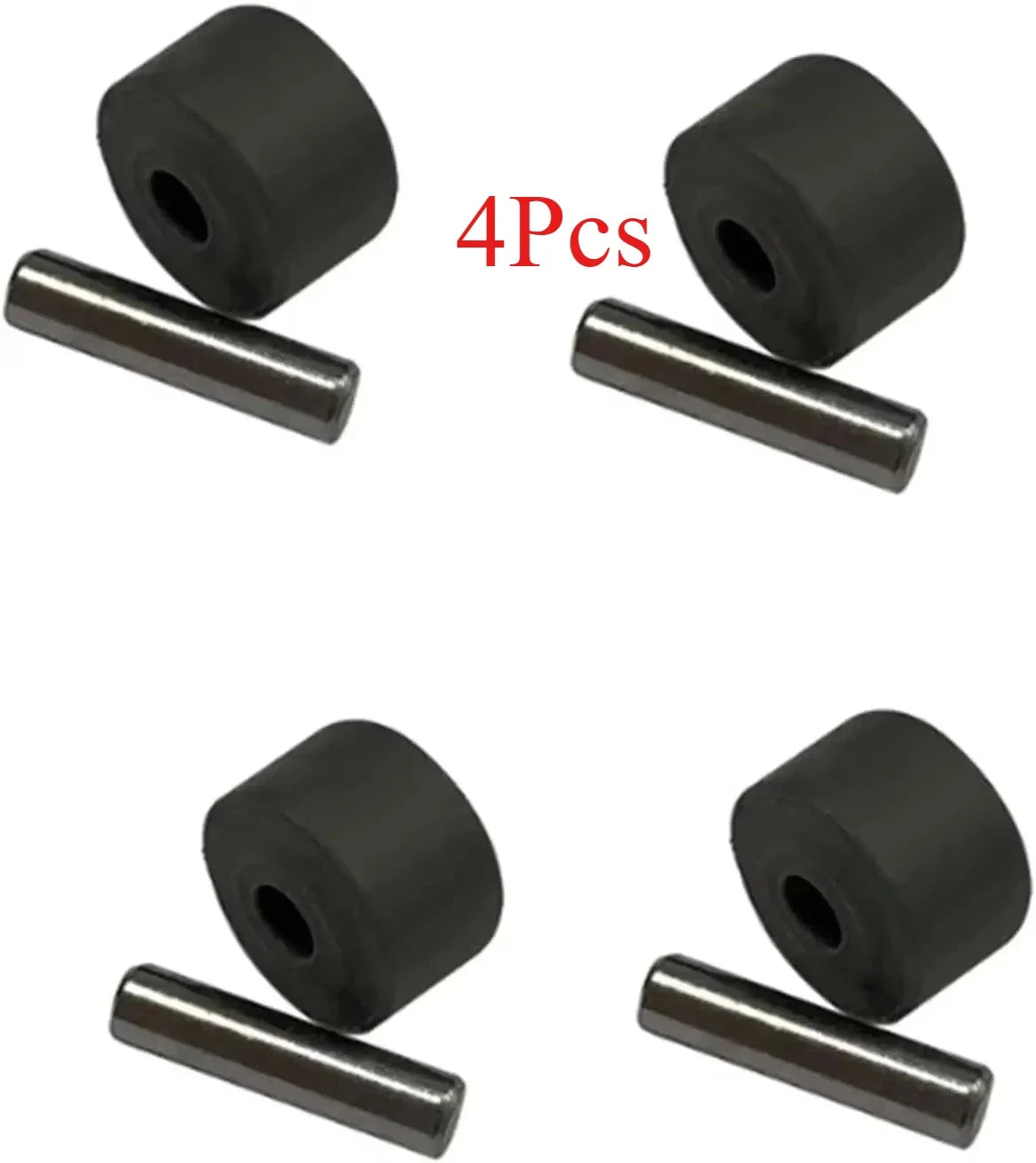 2/4PCS Floor Scrubber Machine Replacement Vacuum Wheels Motorized Heads Little Shaft for Xiaomi Dreame H12/H13/H20/M13S
