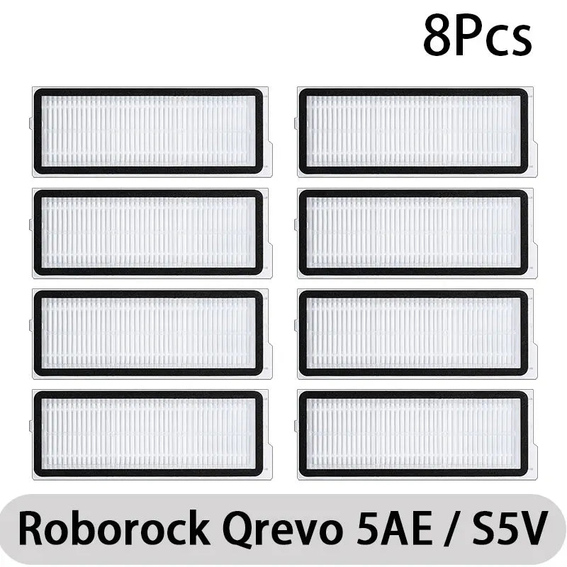 Roborock Q revo 5AE Robot Vacuum Cleaner Accessories Main Roller Side Brush Hepa Filter Mop Cloth Dust Bag Parts Replacement