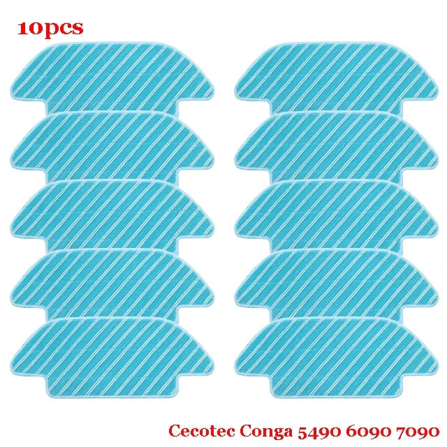 Accessories For Cecotec Conga 5490 6090 7090 Robot Vacuum Cleaner Main Side Brush Hepa Filter Mop Cloth Replacement Spare Parts