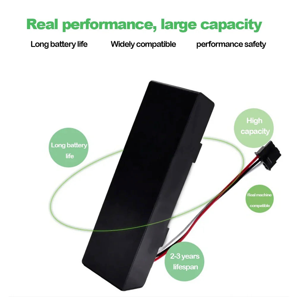 14.4V 3200mah Rechargeable Battery For Xiaomi Mijia Robot Va