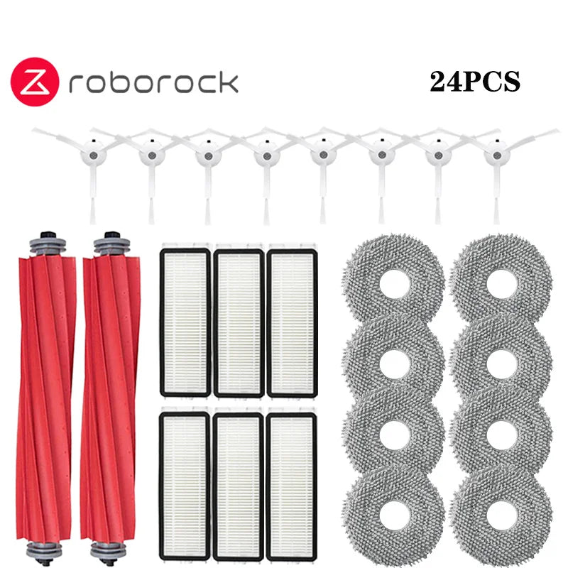 Roborock Q Revo / A7400RR Robot Vacuums Cleaner Accessory Main Side Brush Hepa Filter Mop Cloths Dust Bag Spare Part