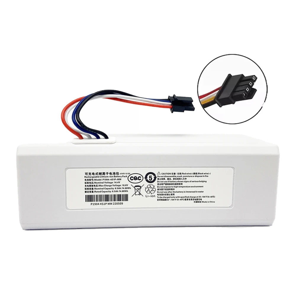 NEW 14.4V 12800mah P1904-4S1P-MM Battery For Xiaomi Mijia 1C