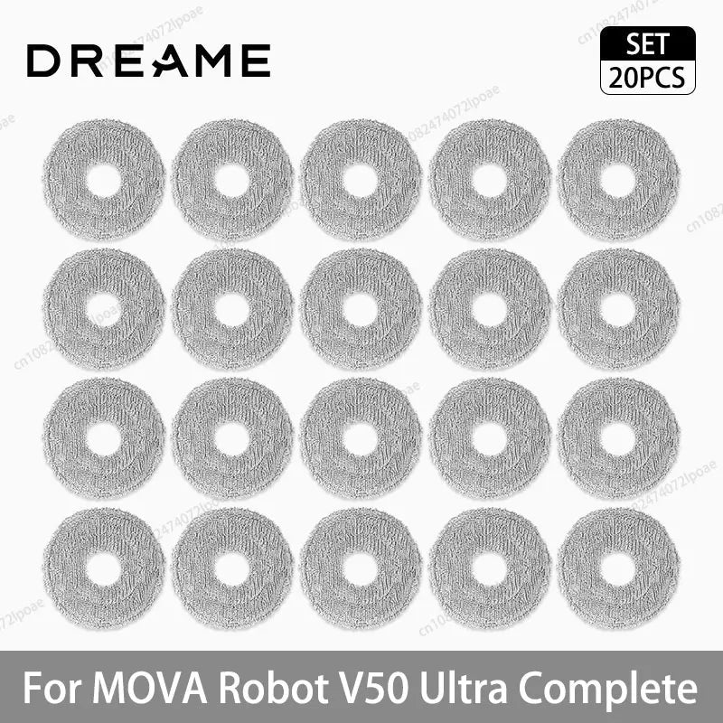 Dreame MOVA V50 Ultra Complete Robot Vacuum Cleaner Replacement Accessories Main Side Brush Mop Cloth Hepa Filter Dust Bag Spare