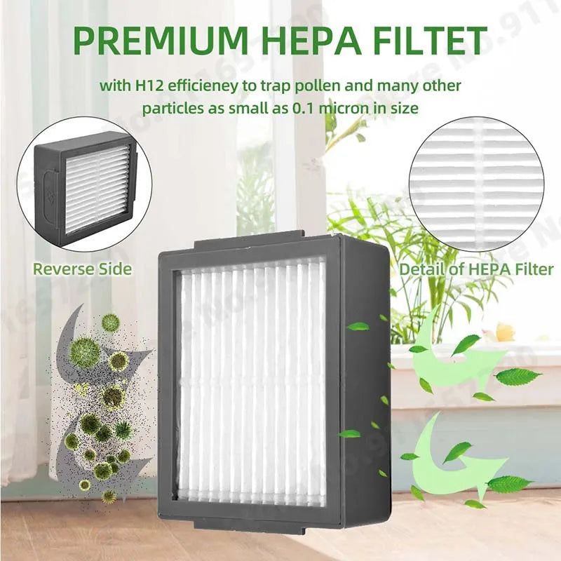 Main Side Brush HEPA Filter Dust Bag For IRobot Roomba I3 I4