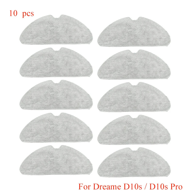 For Dreame Bot D10s / D10s Pro Robot Vacuum Cleaner Roller Main Side Brush Hepa Filter Mop Pad Spare Parts Accessories