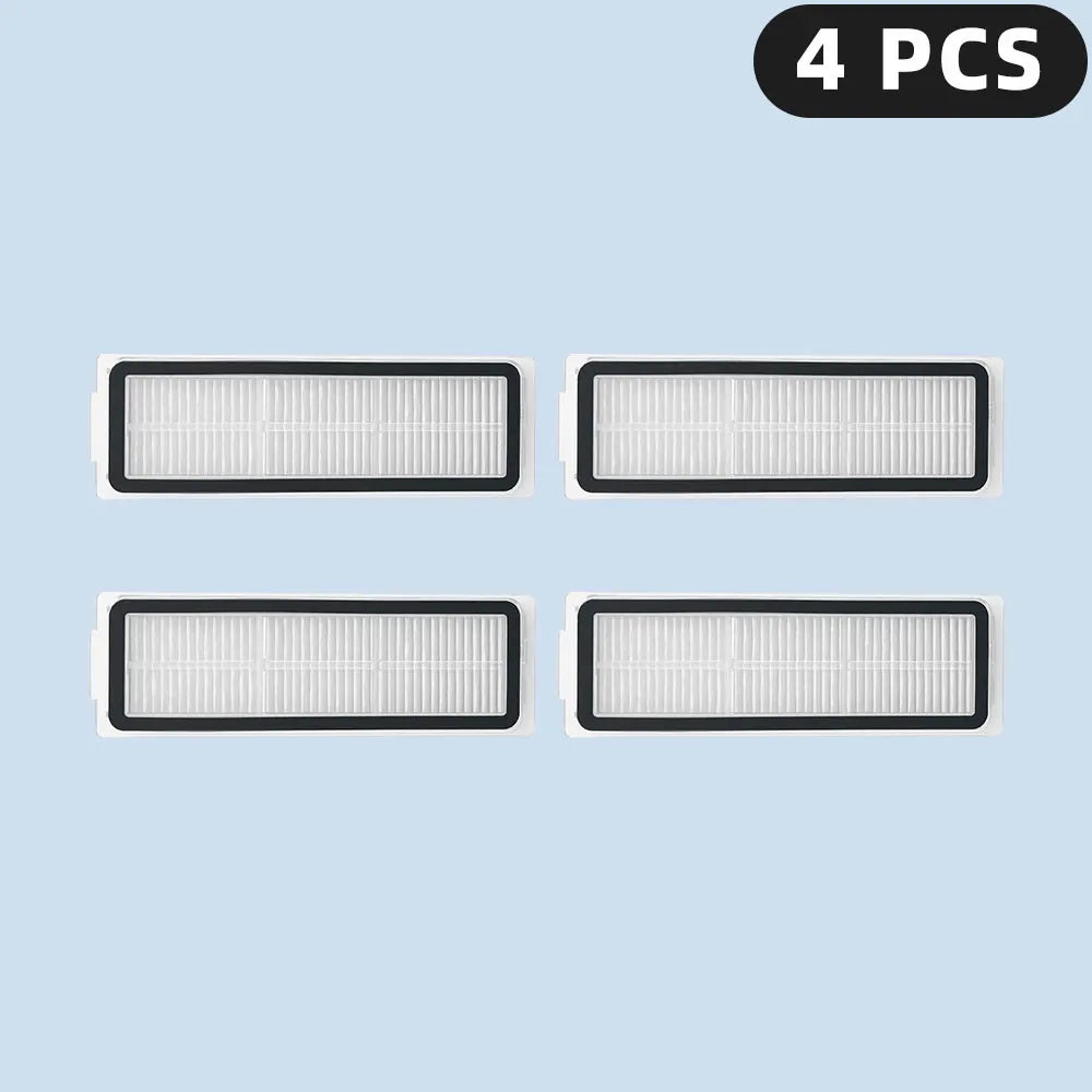 Compatible For Xiaomi Robot Vacuum X20 Pro / X20 Max / D102GL / D109GL Spare Parts Main Side Brush Hepa Filter Mop Pad Dust Bag