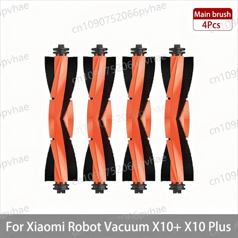 For Xiaomi Robot Vacuum X10+ / X10 Plus Parts Accessories Main Brush Side Brush Hepa Filter Mop Cloth Dust Bag Replacement Spare
