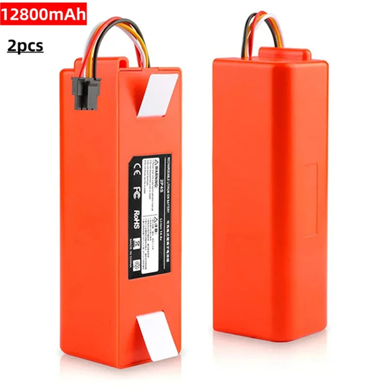 14.4V 12800mAh Replacement Battery for Xiaomi Roborock S55 S60 S65 S50 S51 S5 MAX S6 Robot Vacuum Cleaner