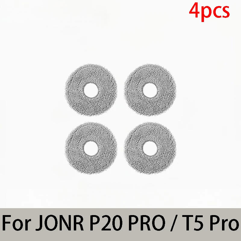 For JONR P20 PRO / T5 Pro Robot Vacuum Cleaner Accessories Main Side Brush Hepa Filter Mop Cloth Dust Bag Replacement