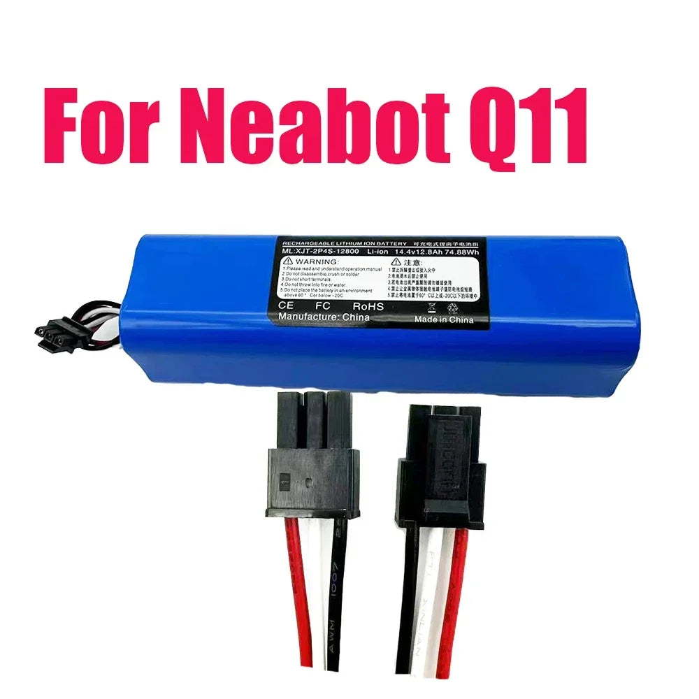 2025 12800mAh Rechargeable Li-ion Battery for Neabot Robotic