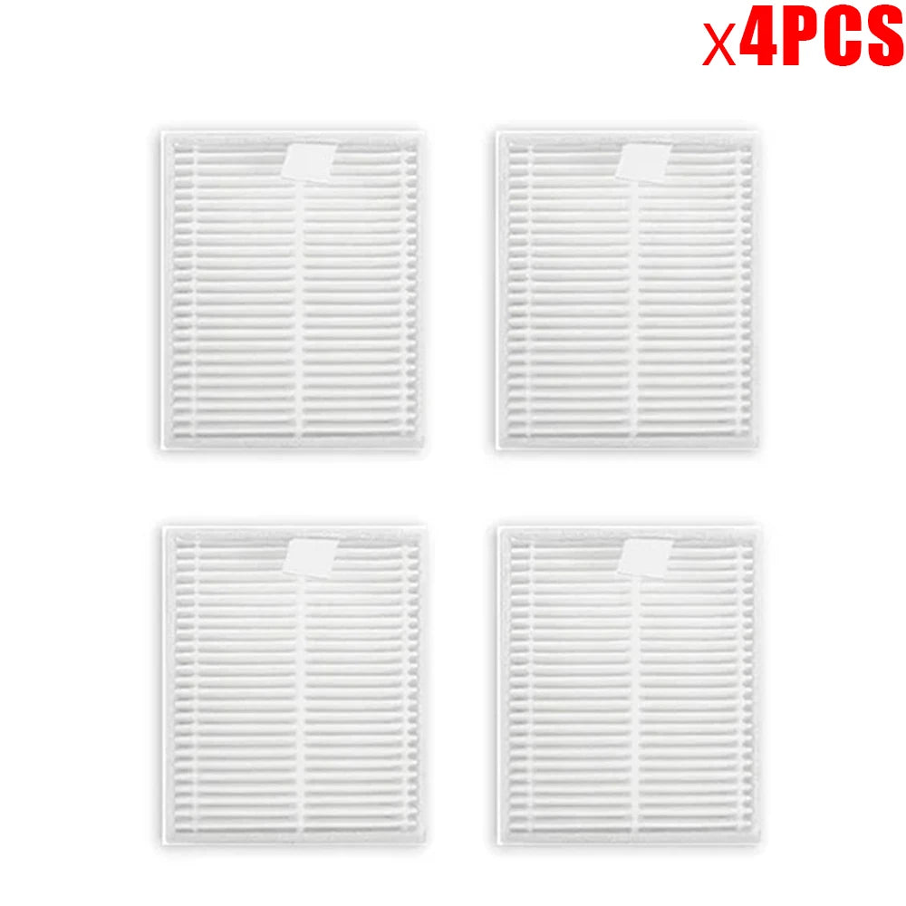 For Xiaomi S20 E12 E10 B112 Robot Vacuum Cleaner Accessories Main Brush Side Brush Mop Cloth HEPA Filter Spare Parts