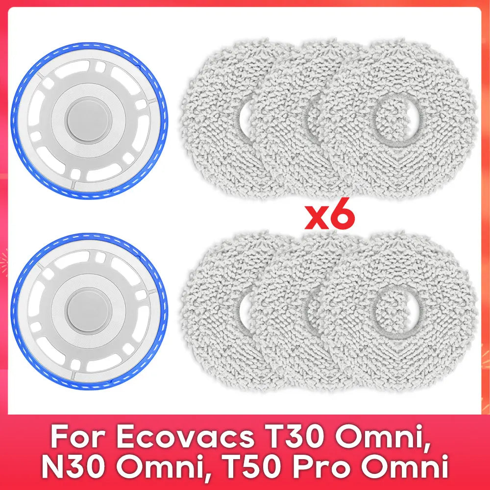 Mop Holder Bracket Fit For ( Ecovacs T30S COMBO T30 / T30 Pro Omni N30 / N30 Pro Omni T50 Pro Omni ) Part Accessories