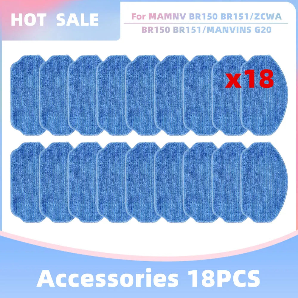 Fit For Teendow G20 iMartine BR151 DEERMA S40 XIEBro Life BR151 MAMNV BR150 BR151 Conga M10 Midea VCR04G Brush Filter Mop