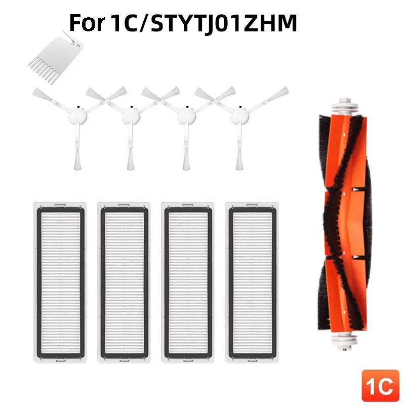 For Xiaomi Mijia 1C STYTJ01ZHM Side Main Brush Water Tank Mop Cloth HEPA Filter Parts Kit Robot Vacuum Cleaner Accessories