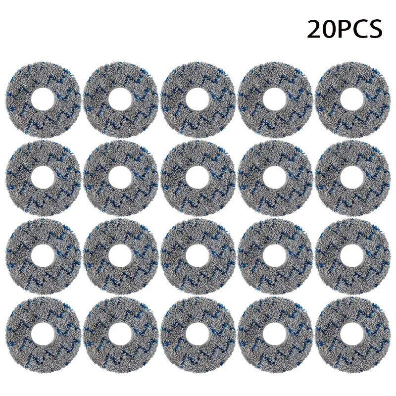 Mop Rag Parts For Ecovacs Deebot T20 OMNI/ X1 OMNI T10 TURBO Vacuum Cleaner Washable Mop Rags Mop Cloth Replacement Accessories