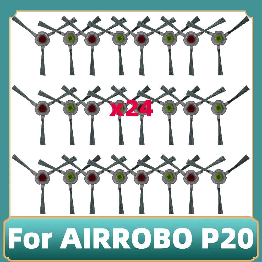 Compatible For AIRROBO P20 Robot Vacuum Cleaner Main Side Brush Hepa Filter Accessories Replacement Spare Parts Attachment Kit