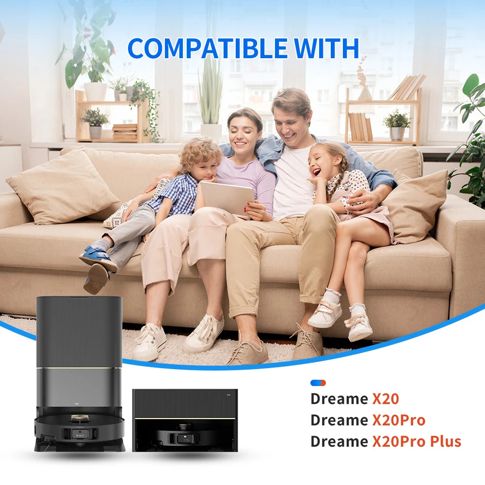 For Dreame L20 Ultra/L30 Ultra/X20/X20 Pro/X20 Pro Plus Robo
