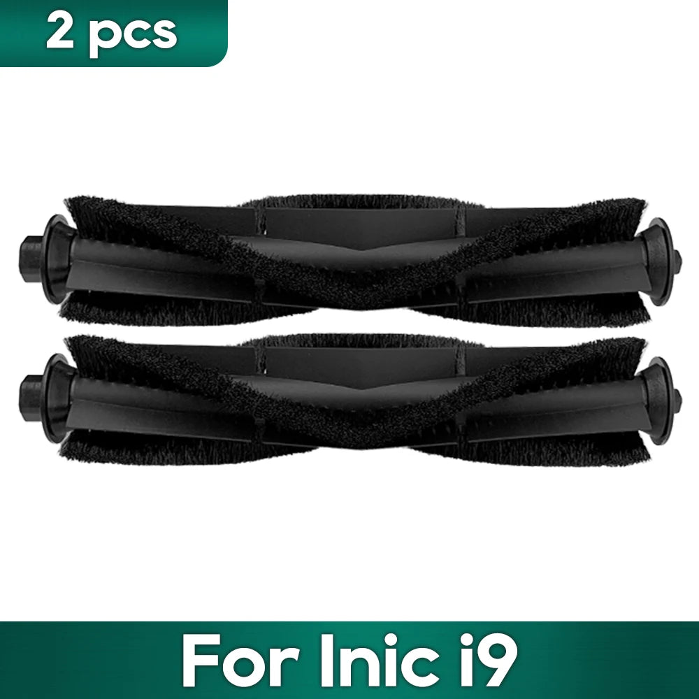 Compatible For Inic i9 아이닉 i9 Robot Vacuums Replacement Spare Parts Kit Accessories Main Side Brush Hepa Filter Mop Cloth Wipe
