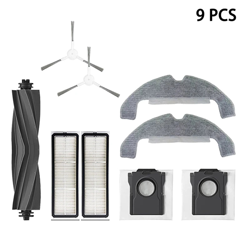 Dreame D10 Plus Gen 2 RLD32GD Robot Vacuum Cleaner Accessories Main Side Brush HEPA Filter Mop Cloths Dust Bag Spare Parts